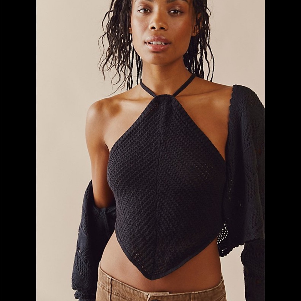 Free people crochet top